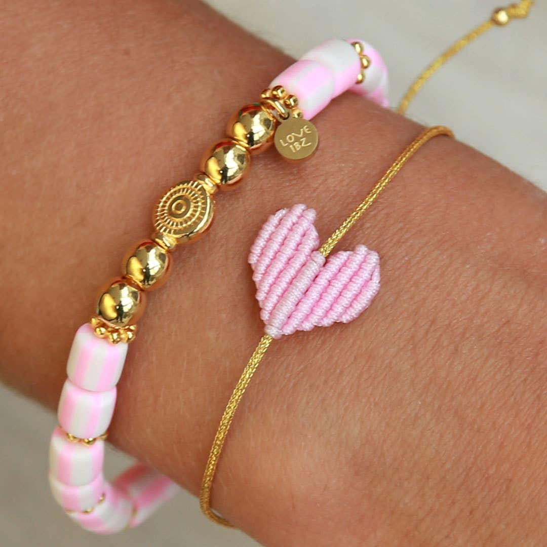 Bracelet Cœur | Rose