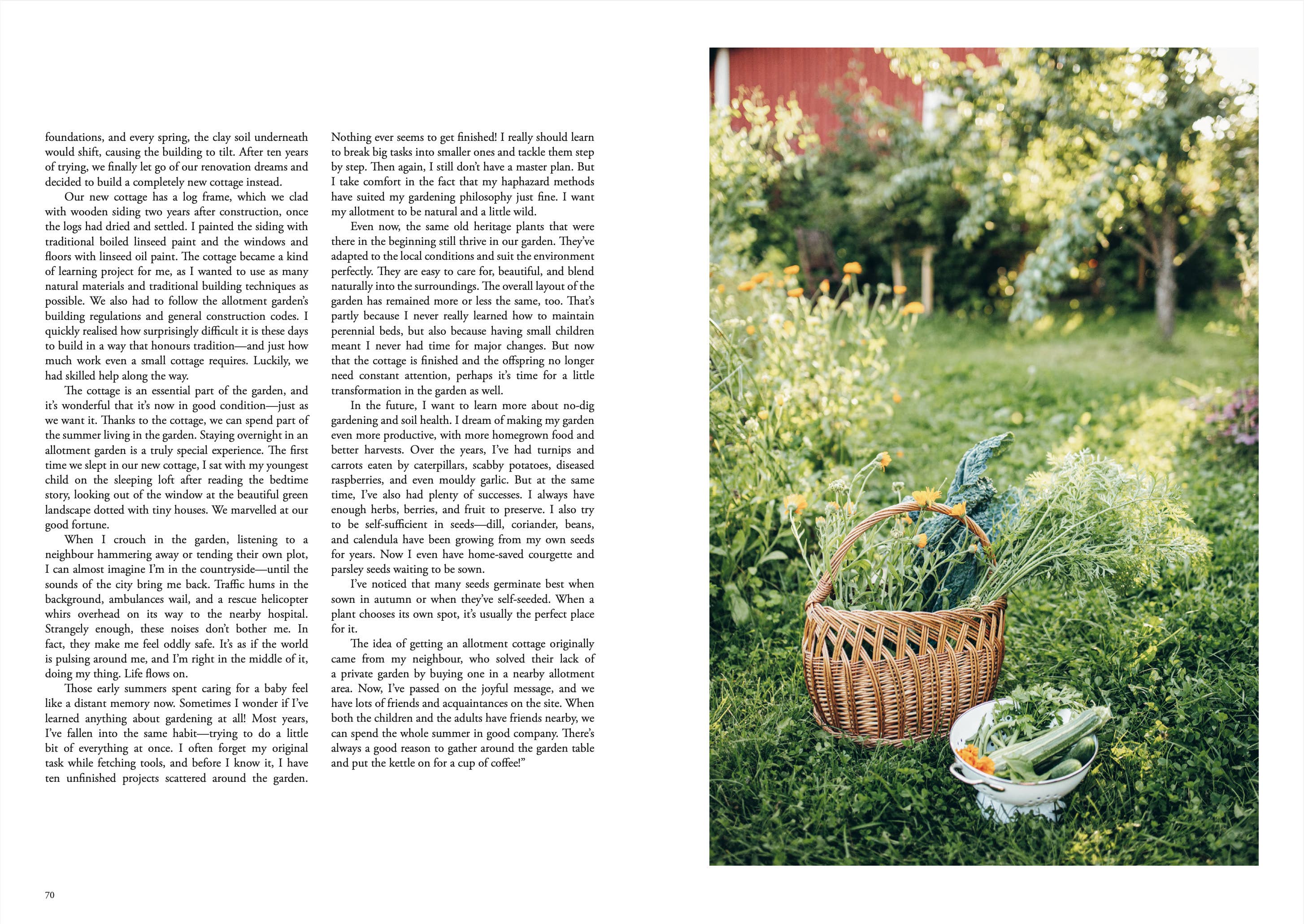 Tricots du jardin | Tricoter avec la nature comme inspiration