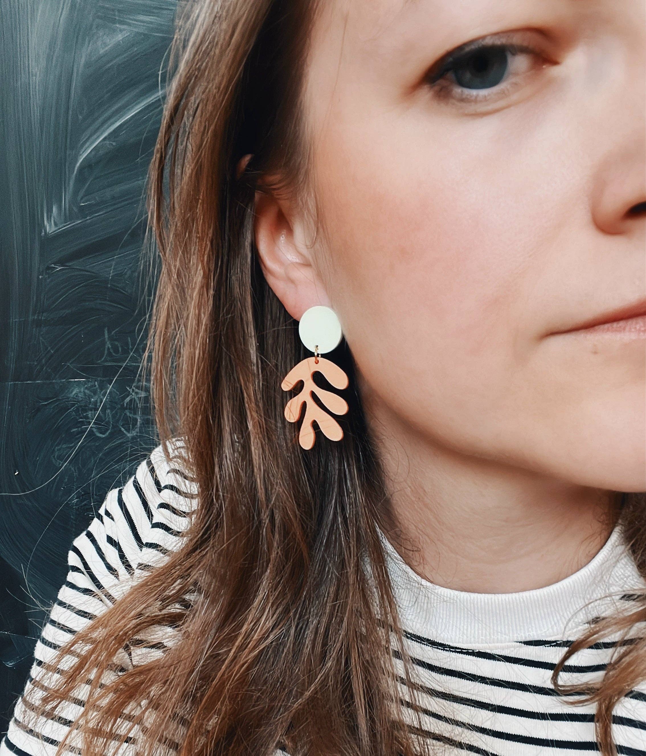 Boucles d'oreilles Matisse | pêche