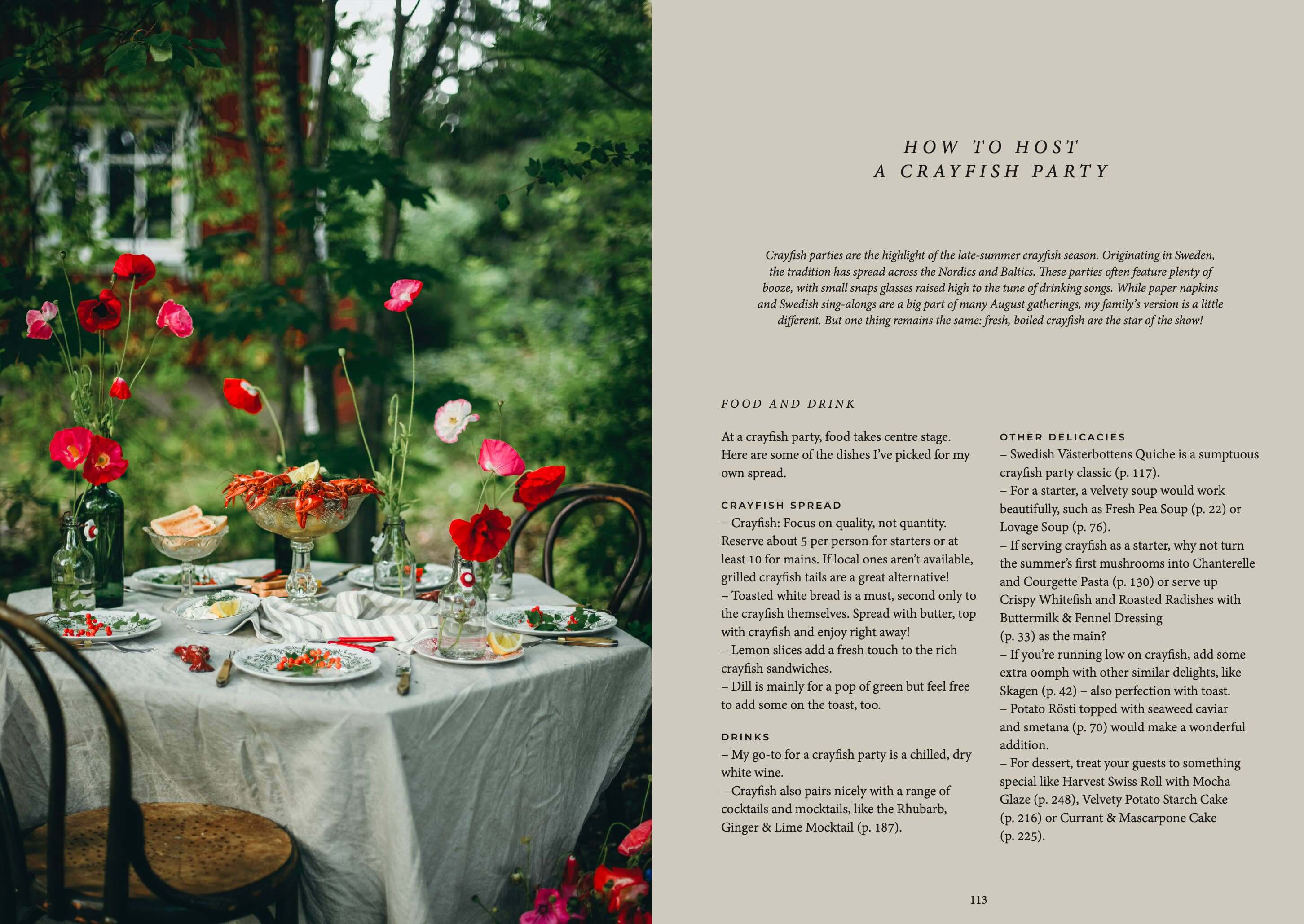 Livre de cuisine estivale nordique
