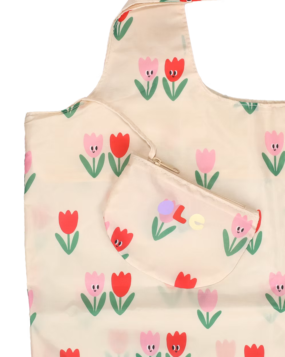 Nylon Shopper | Tulips