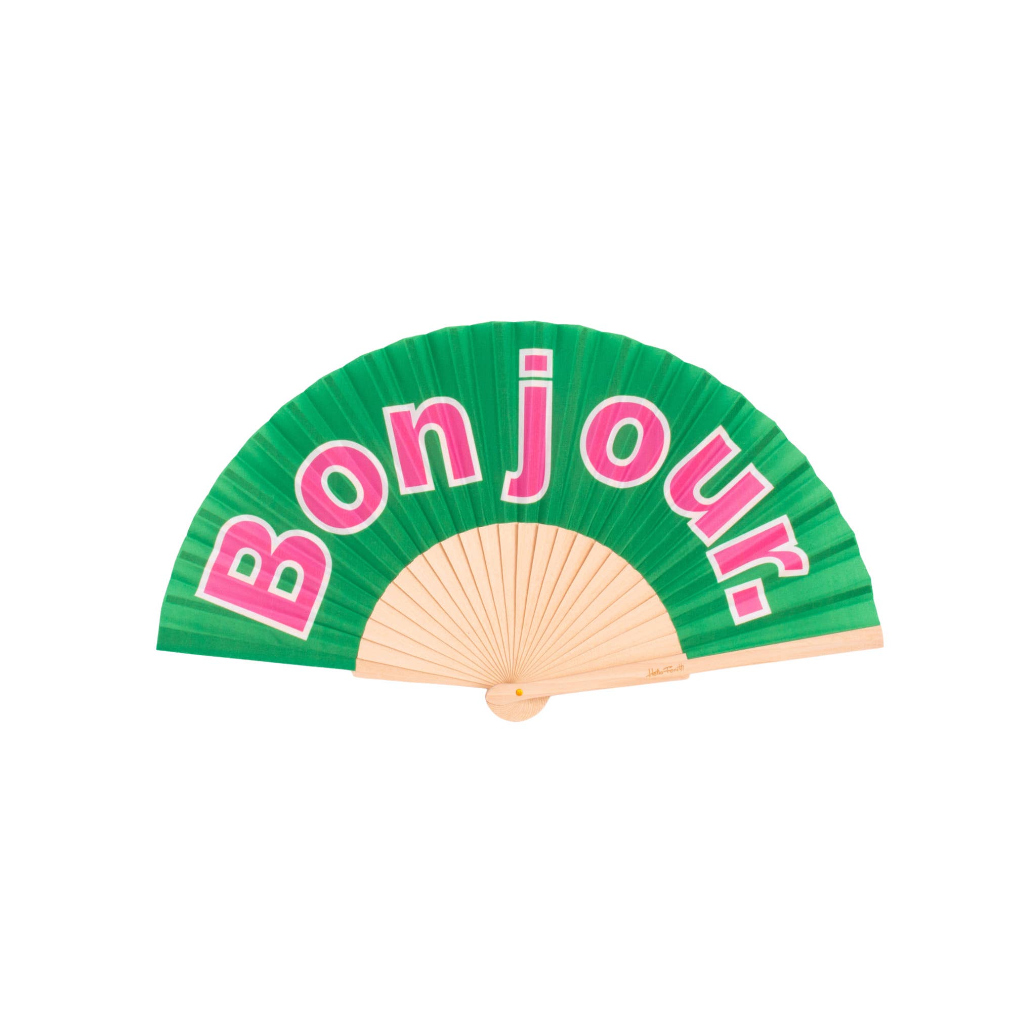 Fächer | Bonjour grün