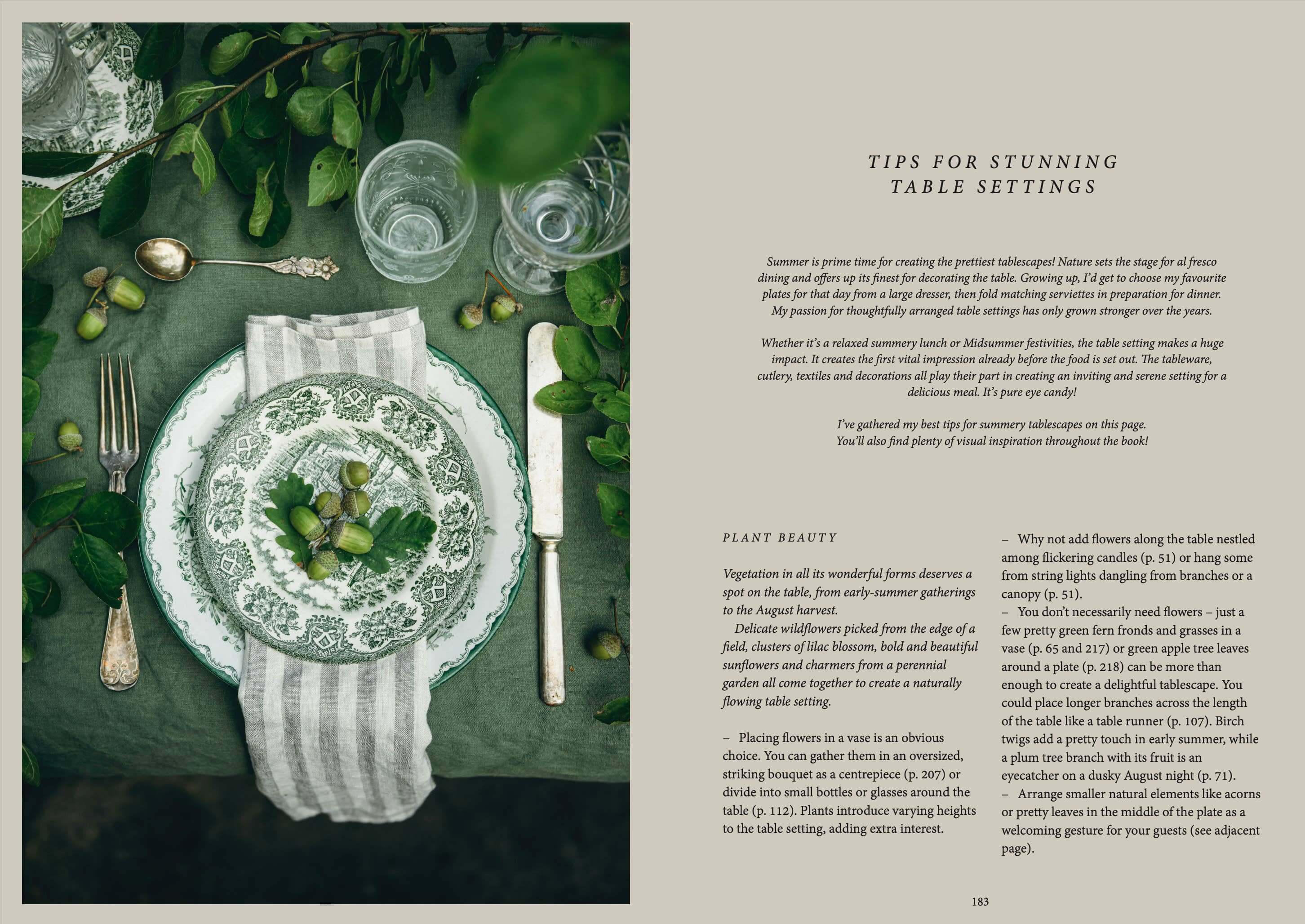 Livre de cuisine estivale nordique