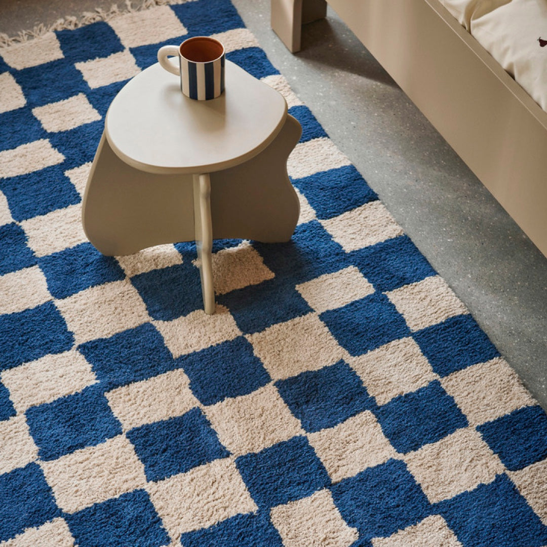 Mara Checkered Rug | 80x150cm
