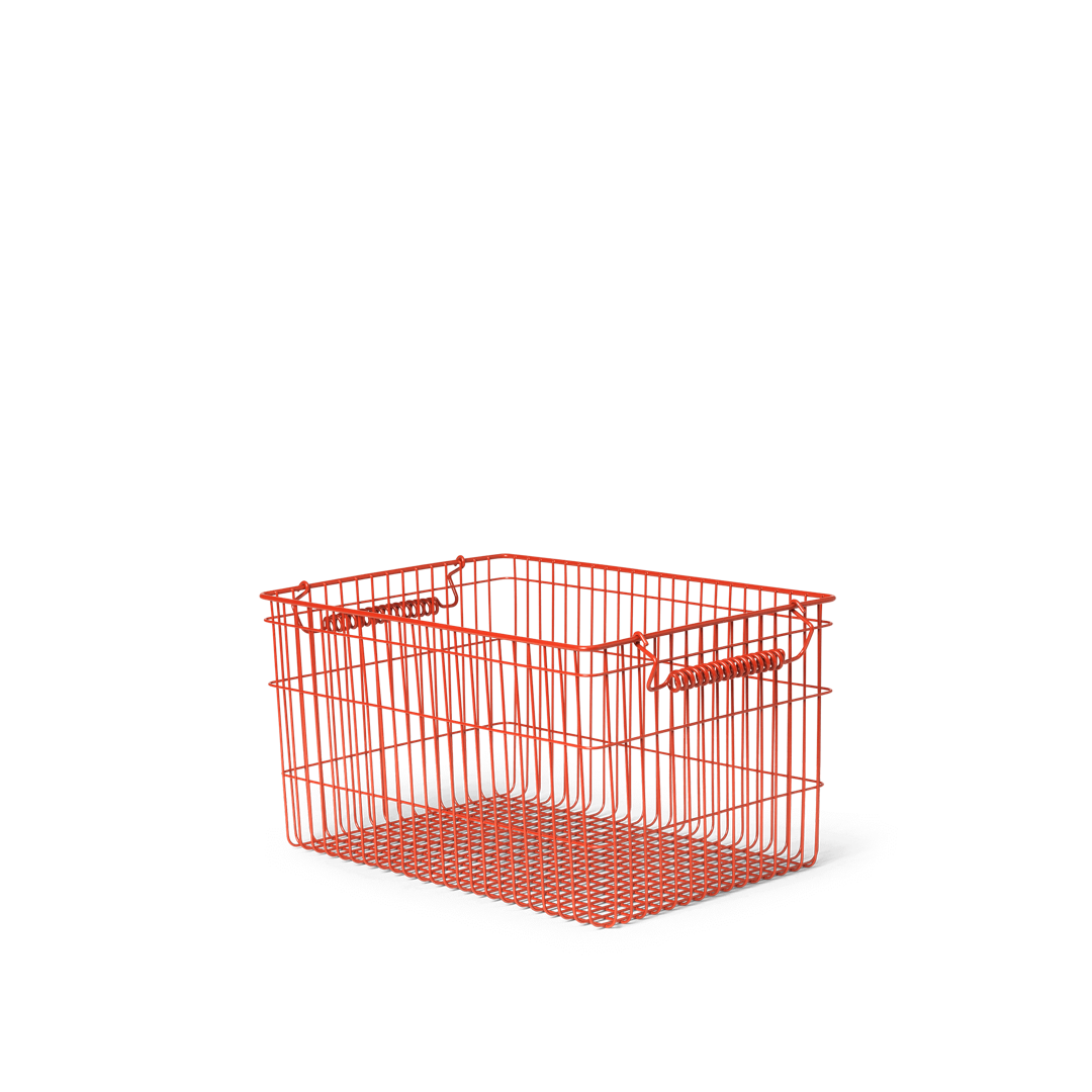 Storage basket Cala | red