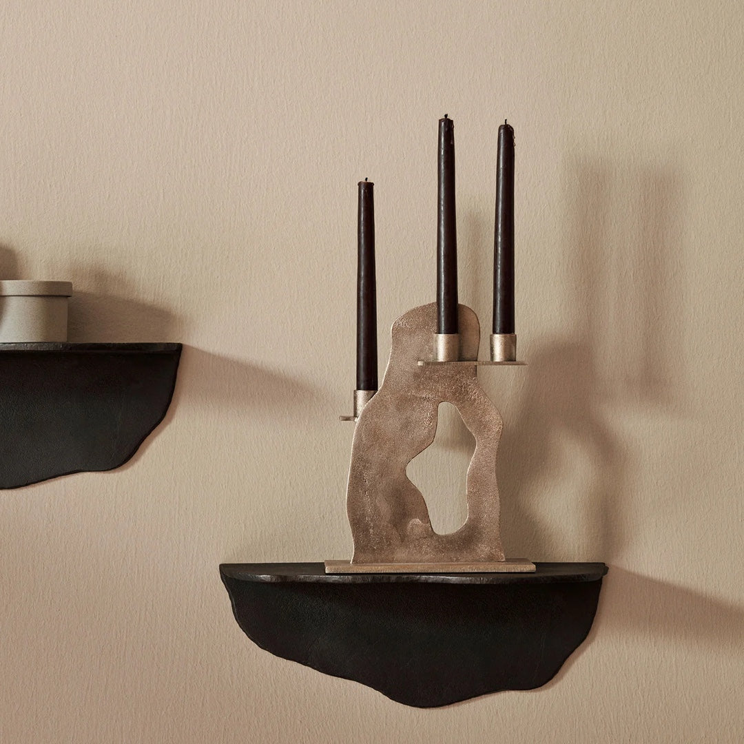 Fracture Shelf | black Aluminum
