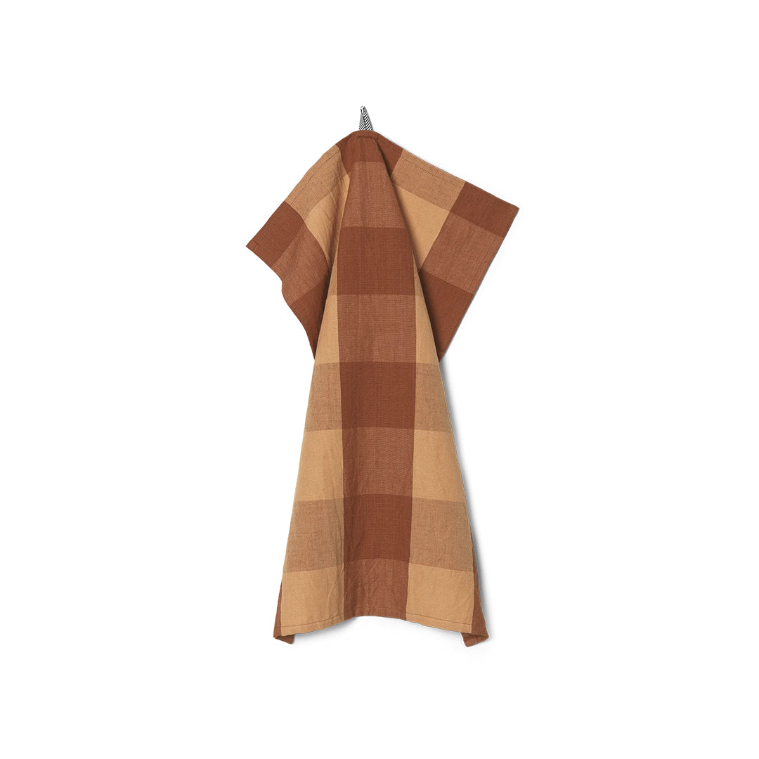 Hale Tea Towel | beige-terracotta