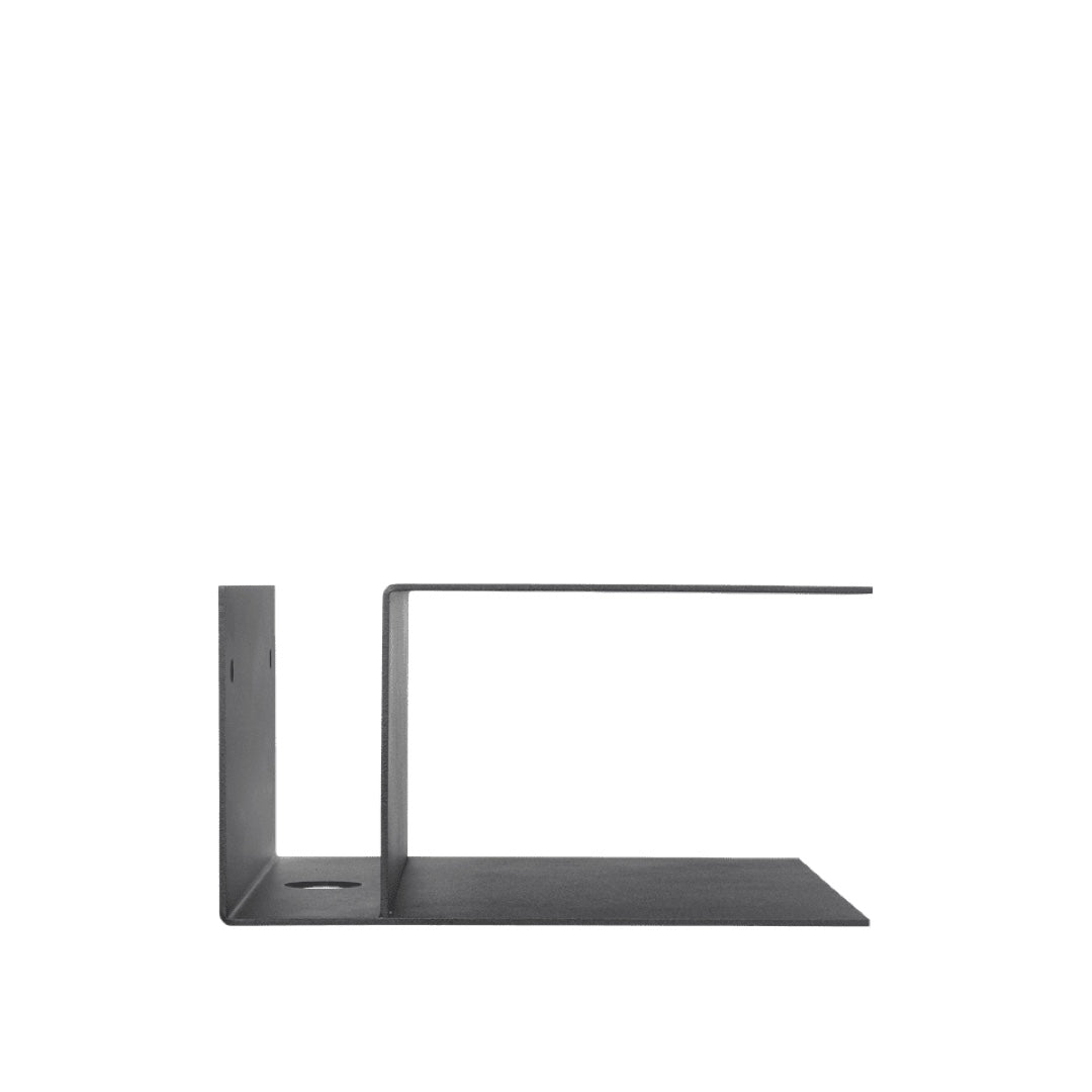 Table de chevet de rangement | noir