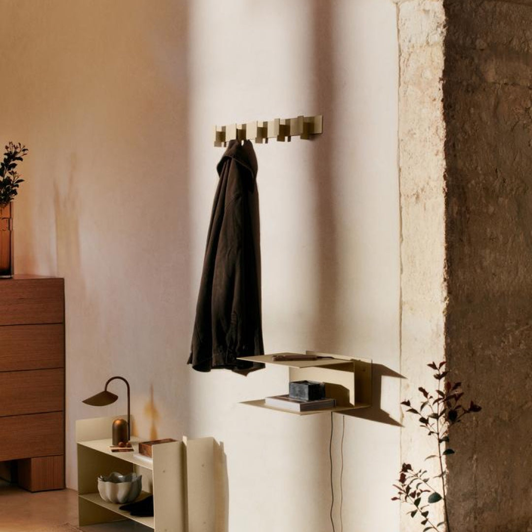 Table de chevet de rangement | noir