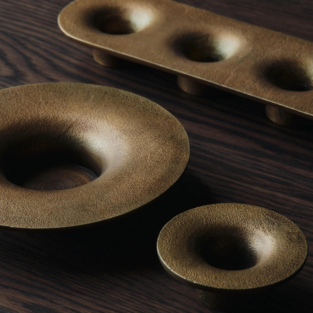 Soothe Candlestick | gold