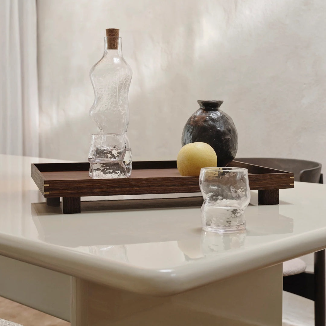 Glass Set Dimple | clear