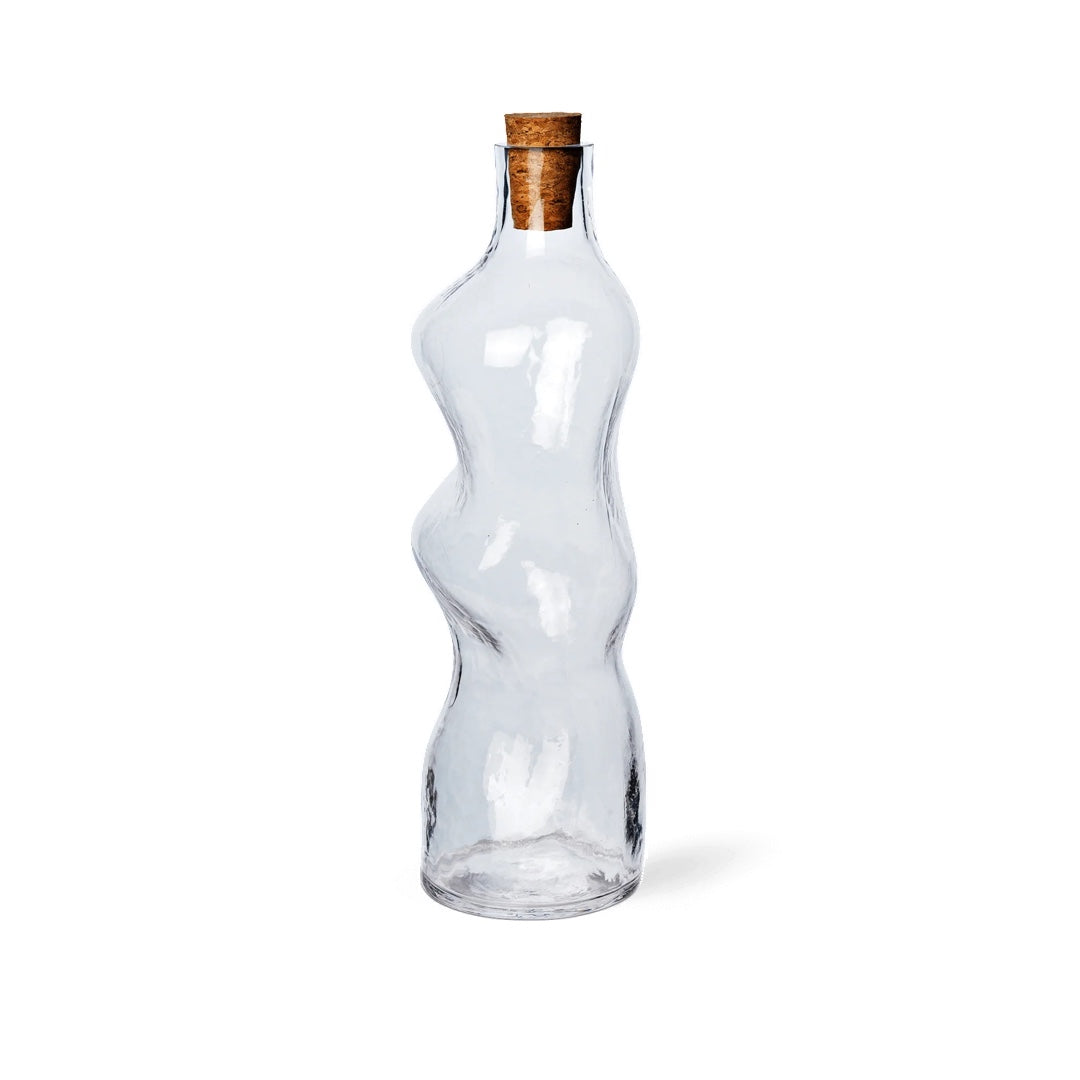 Dimple Water Bottle | clear
