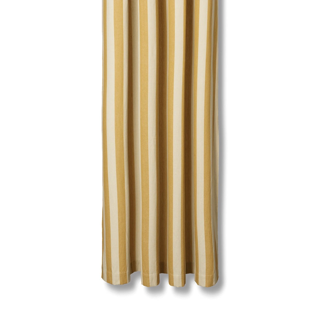 Rideau de douche Chambray (160x205cm) | jaune chaud