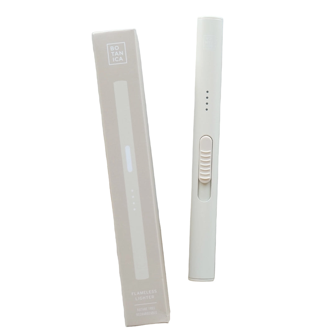 Briquet rechargeable sans flamme | crème