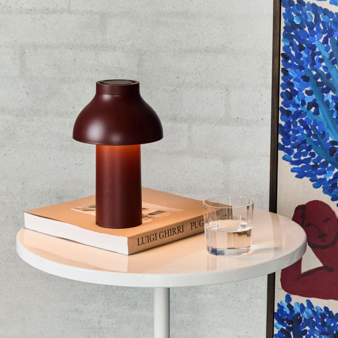 PC Portable LED Lamp | iron red