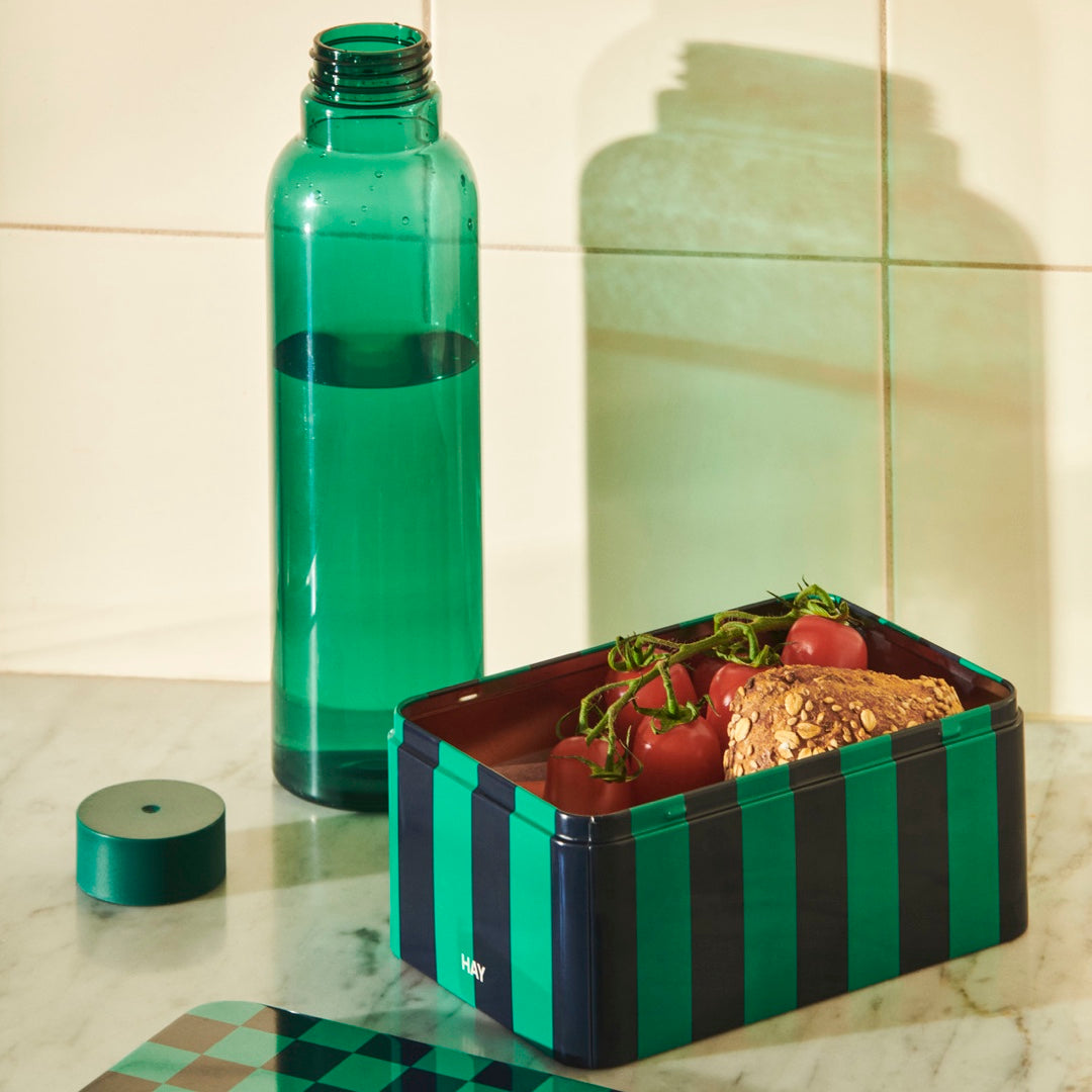 Boîte de conservation petit | vert & bleu foncé