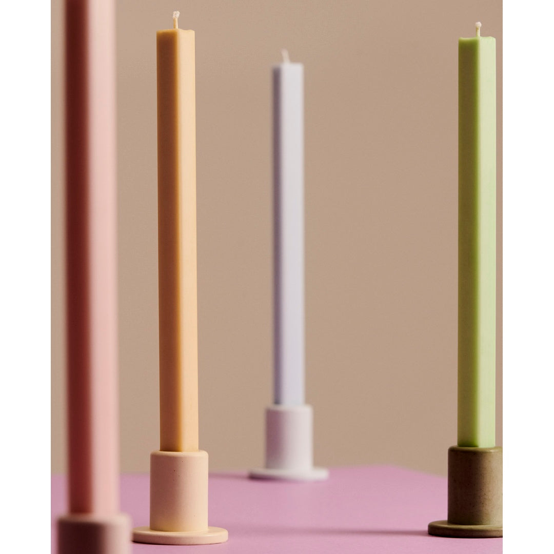 Candle Holder Tube (S) matt | midnight blue