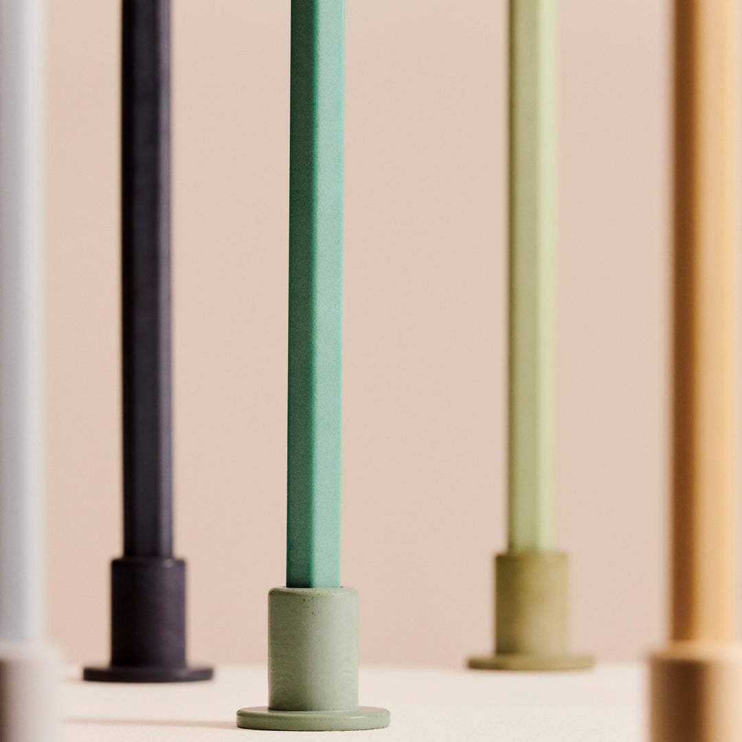 Candle Holder Tube (S) matt | midnight blue