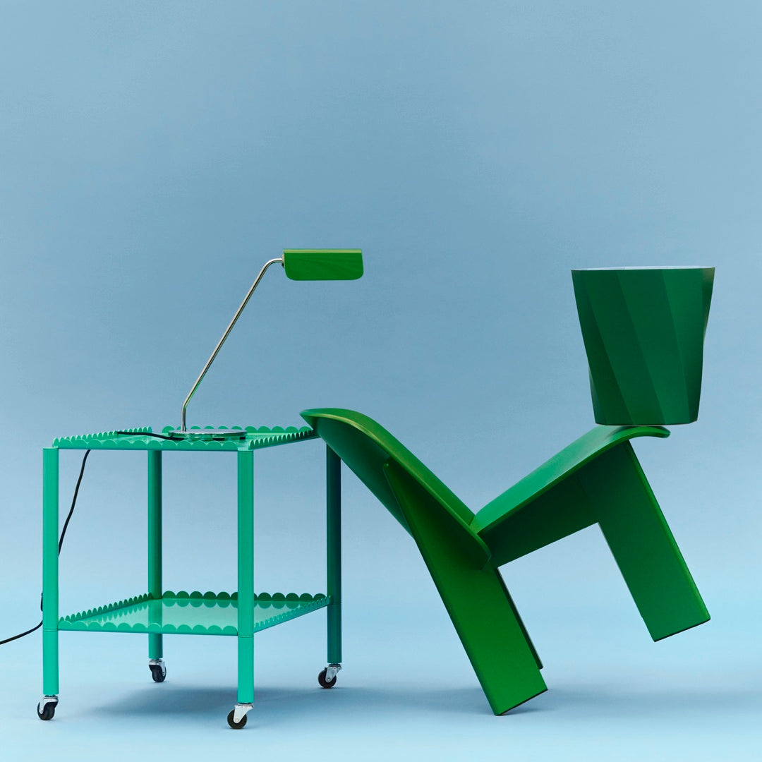 Lampe de bureau Apex | vert émeraude