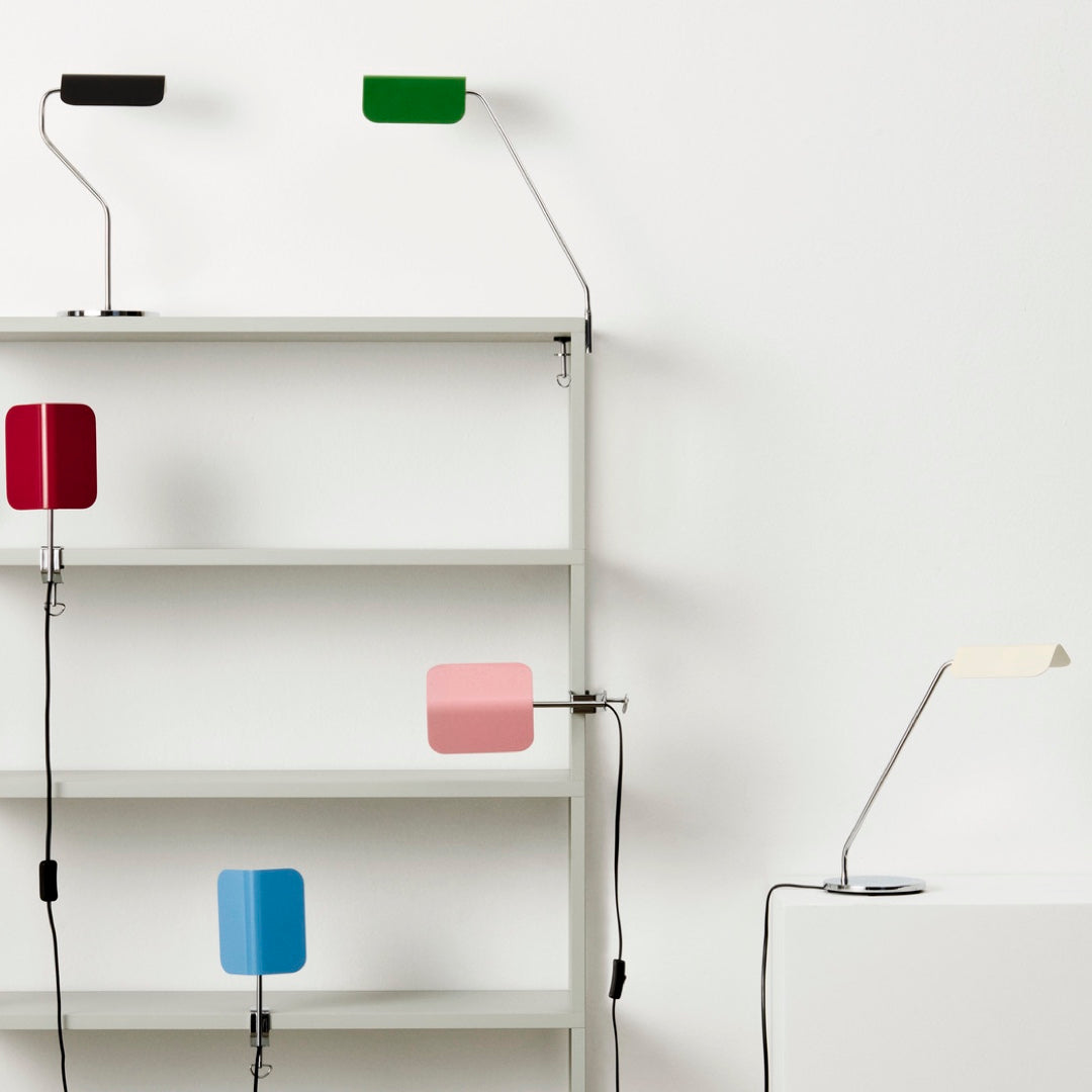 Lampe de bureau Apex | blanc huître