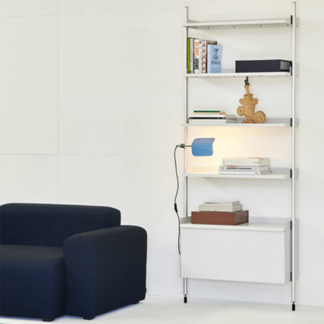Apex Clip Lamp | pastel blue