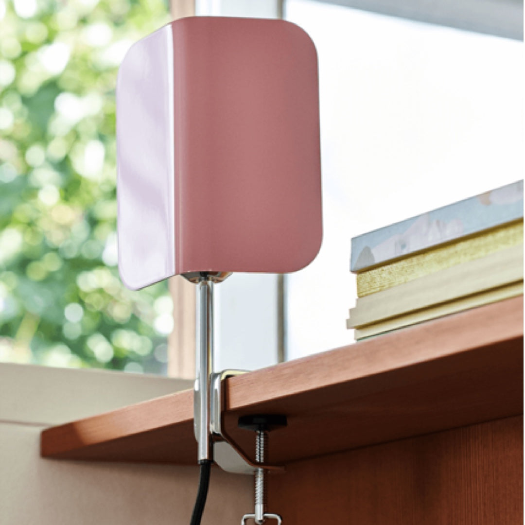 Lampe à pince Apex | rose Luis