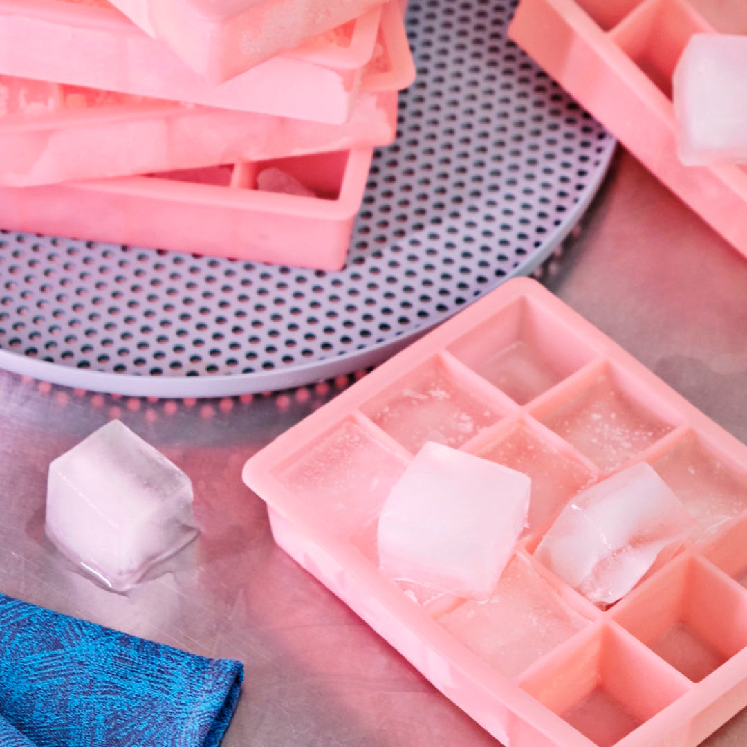 Moule à glaçons (12 cubes) | rose