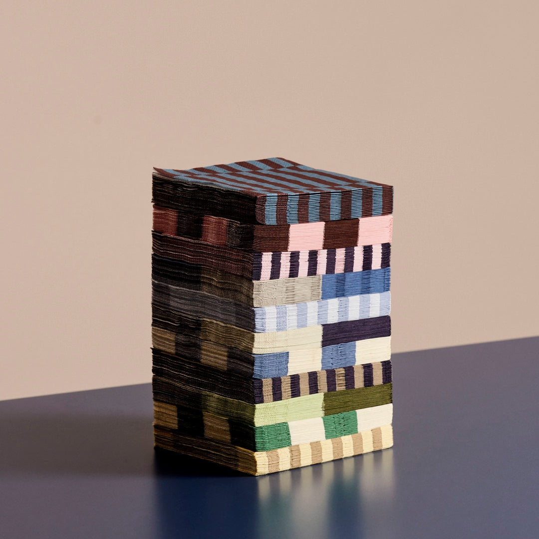 Serviettes en papier Dinner XL | rose clair, bordeaux, noir