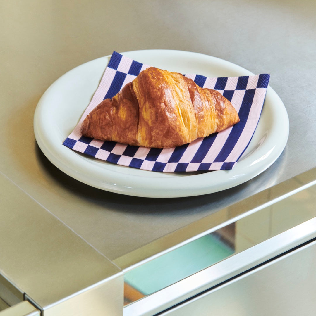 Serviettes en papier Dinner XL | rose clair, bordeaux, noir