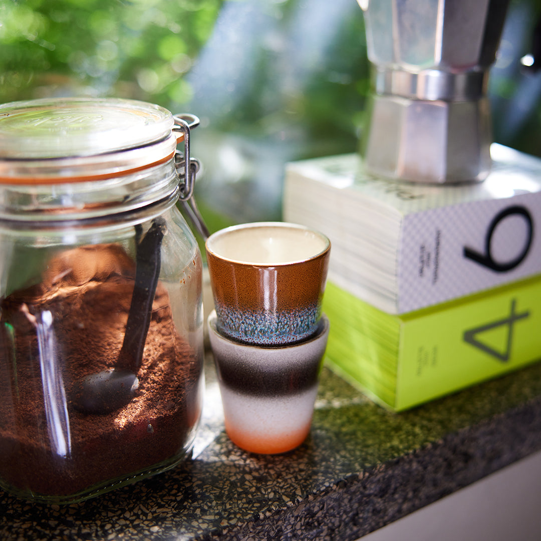 Lot de 4 tasses à ristretto | Good vibes