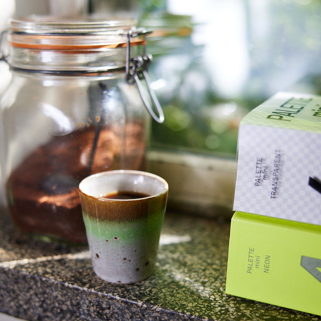 Lot de 4 tasses à ristretto | Good vibes