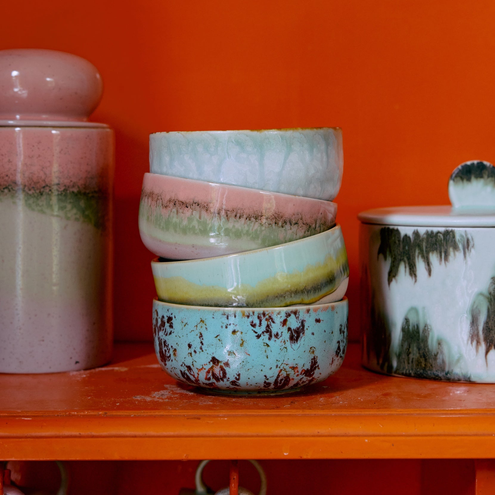 Set of 4 Dessert Bowls Ø 12.5cm | Impression