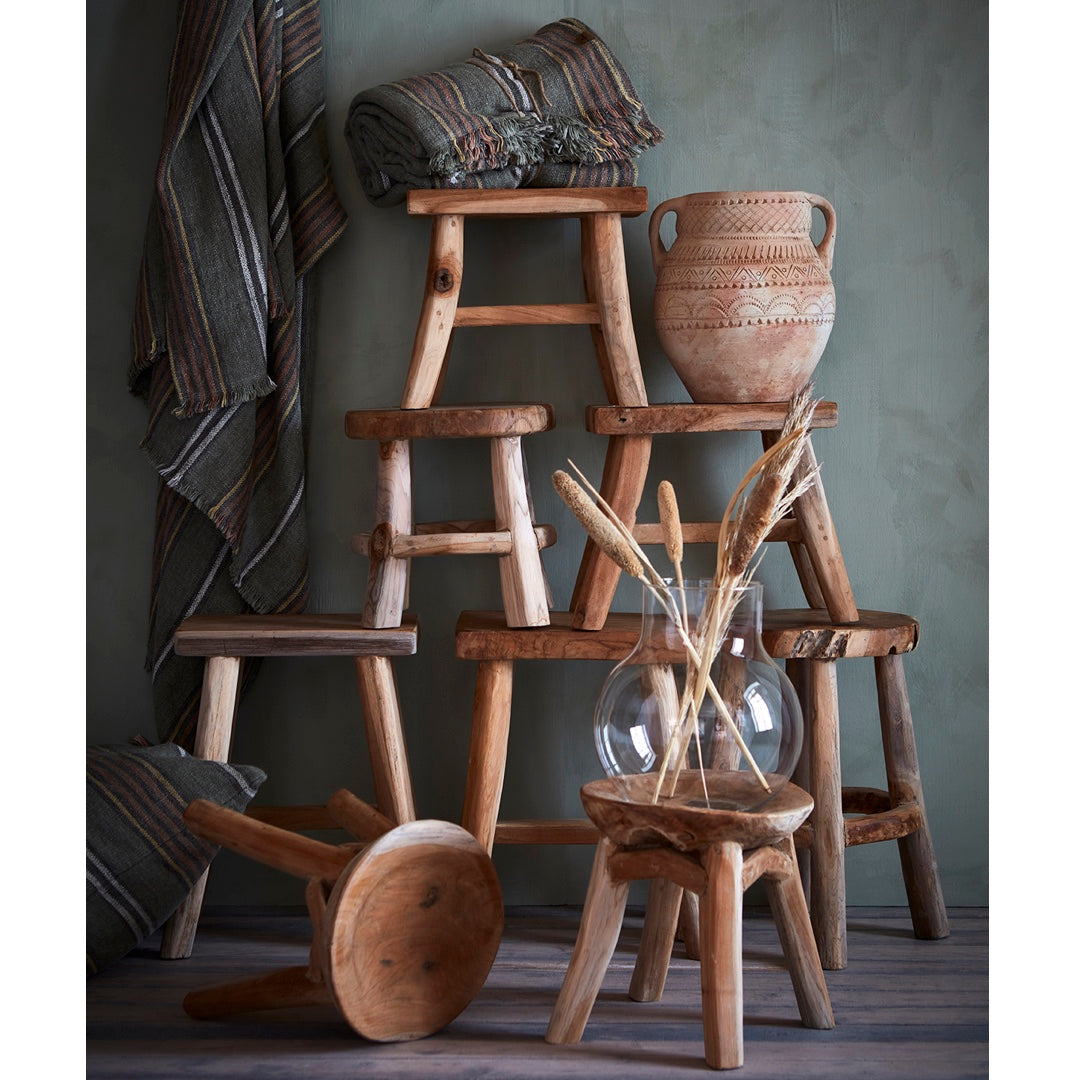Stool Palle | Teak Root