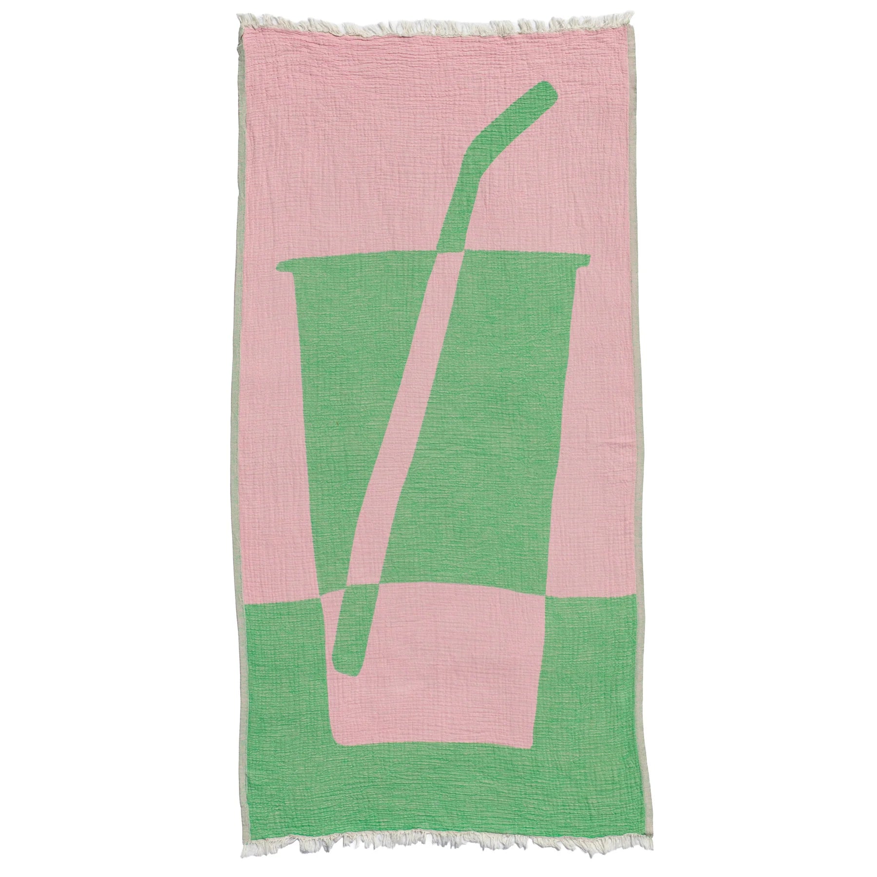 Badtüechli 90x160cm | strawberry matcha