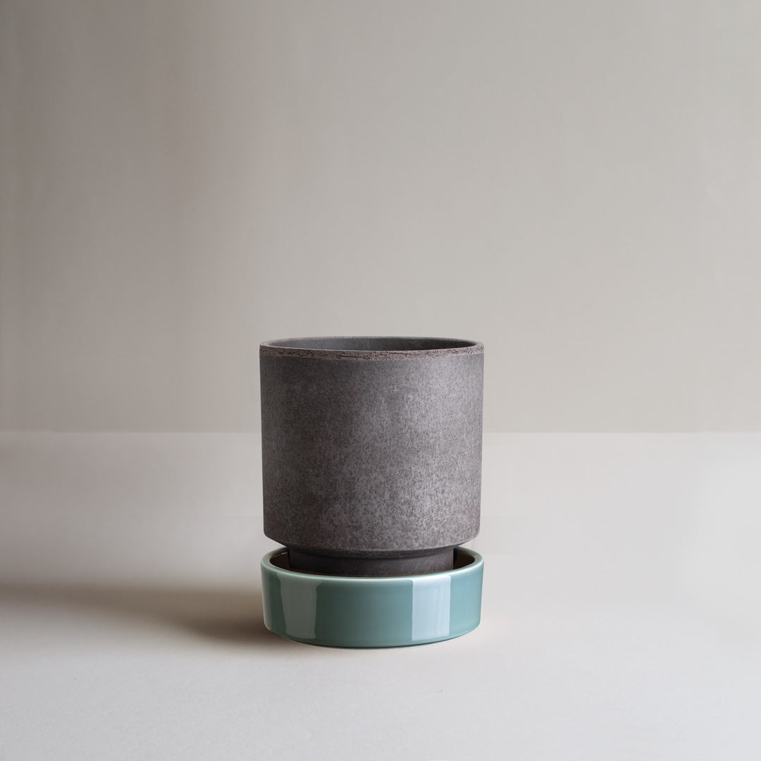 Saucer for The Hoff Pot | misty blue