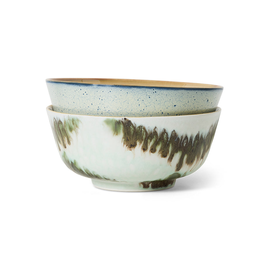 Set of 2 Ramen Bowls Ø 19cm | MINIMALIST