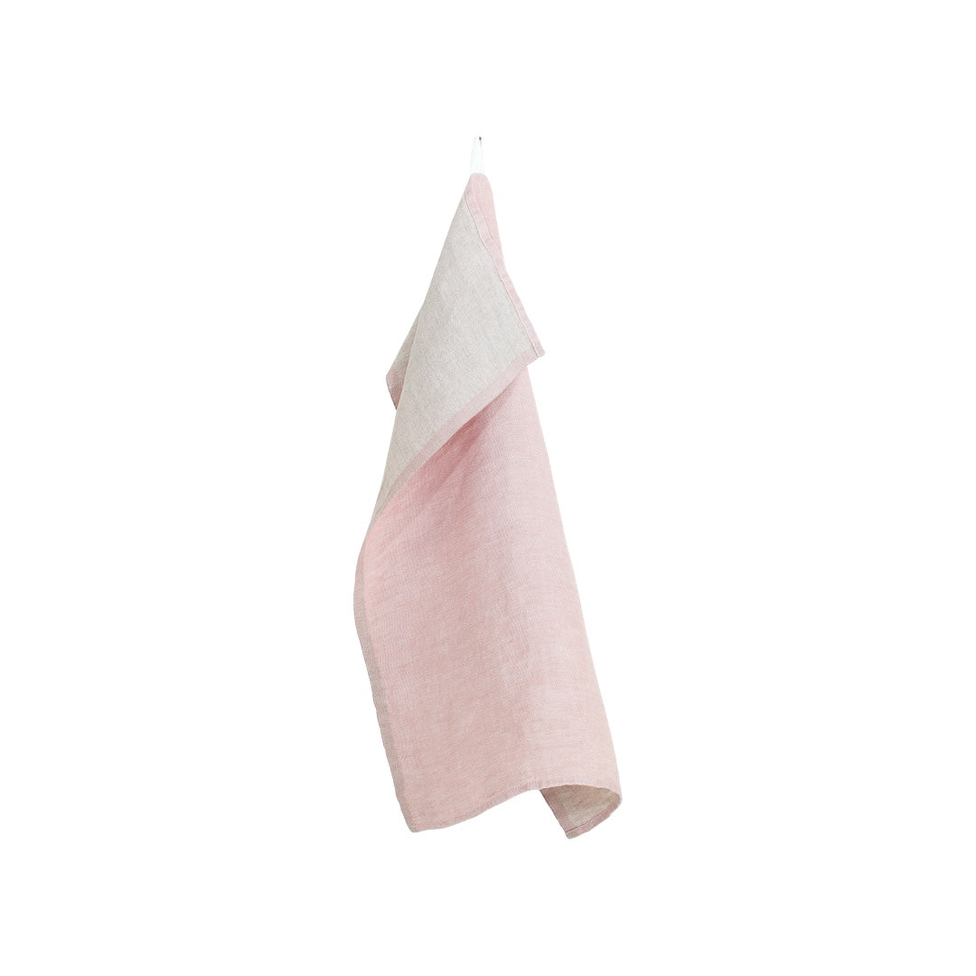 Tea towel duo | linen-rose