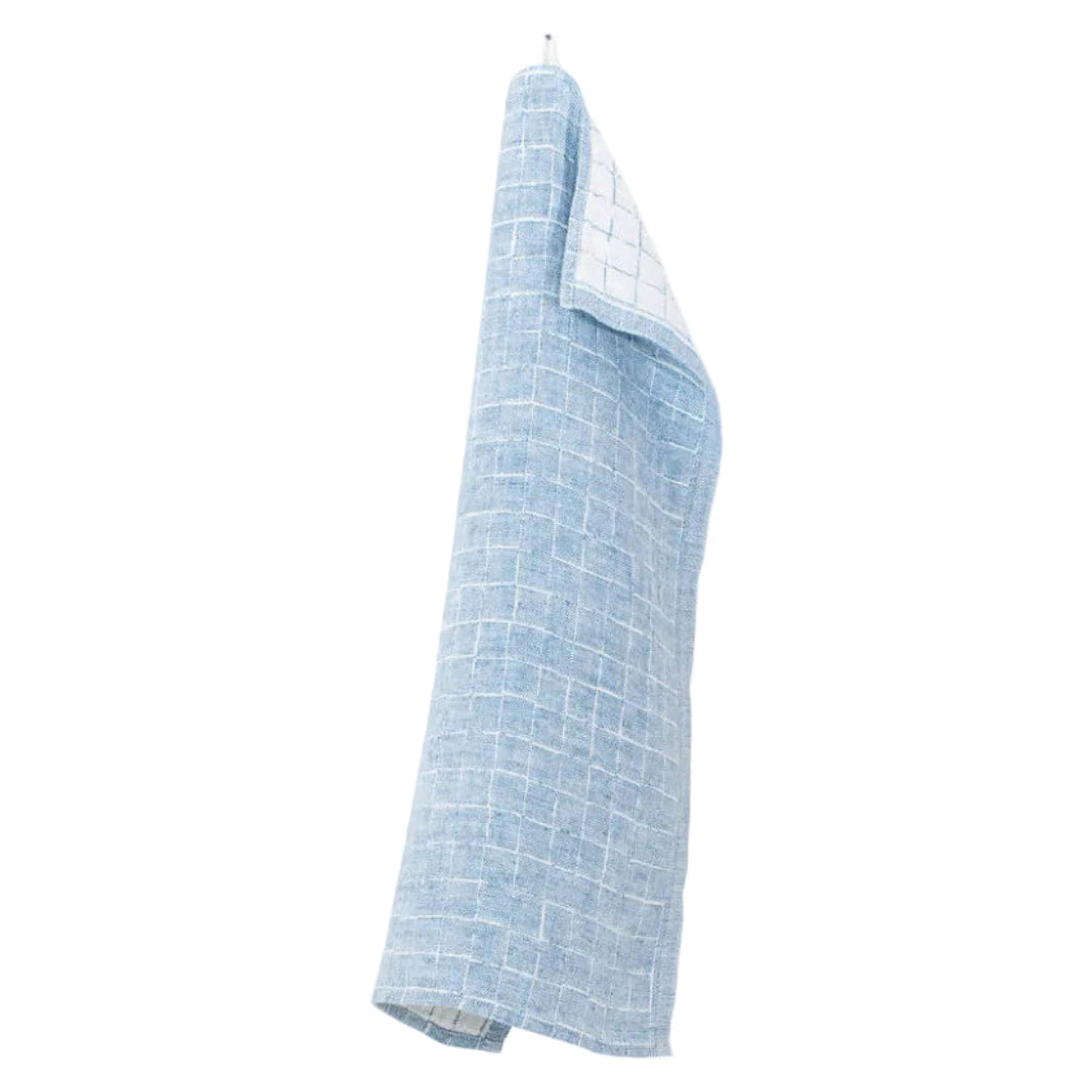 Geschirrtuch Lastu | white-rainy blue
