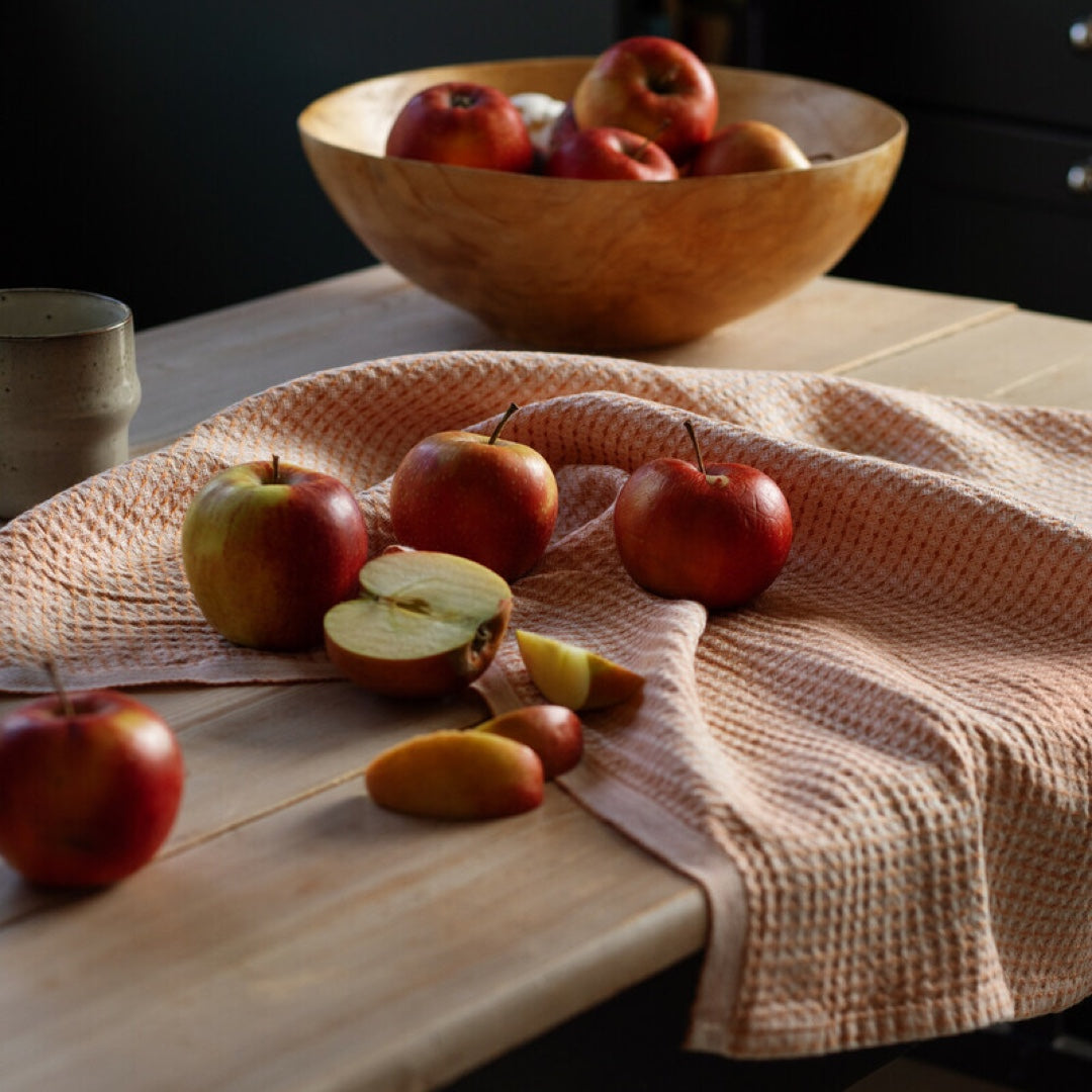 Dish towel Maija | white-grey