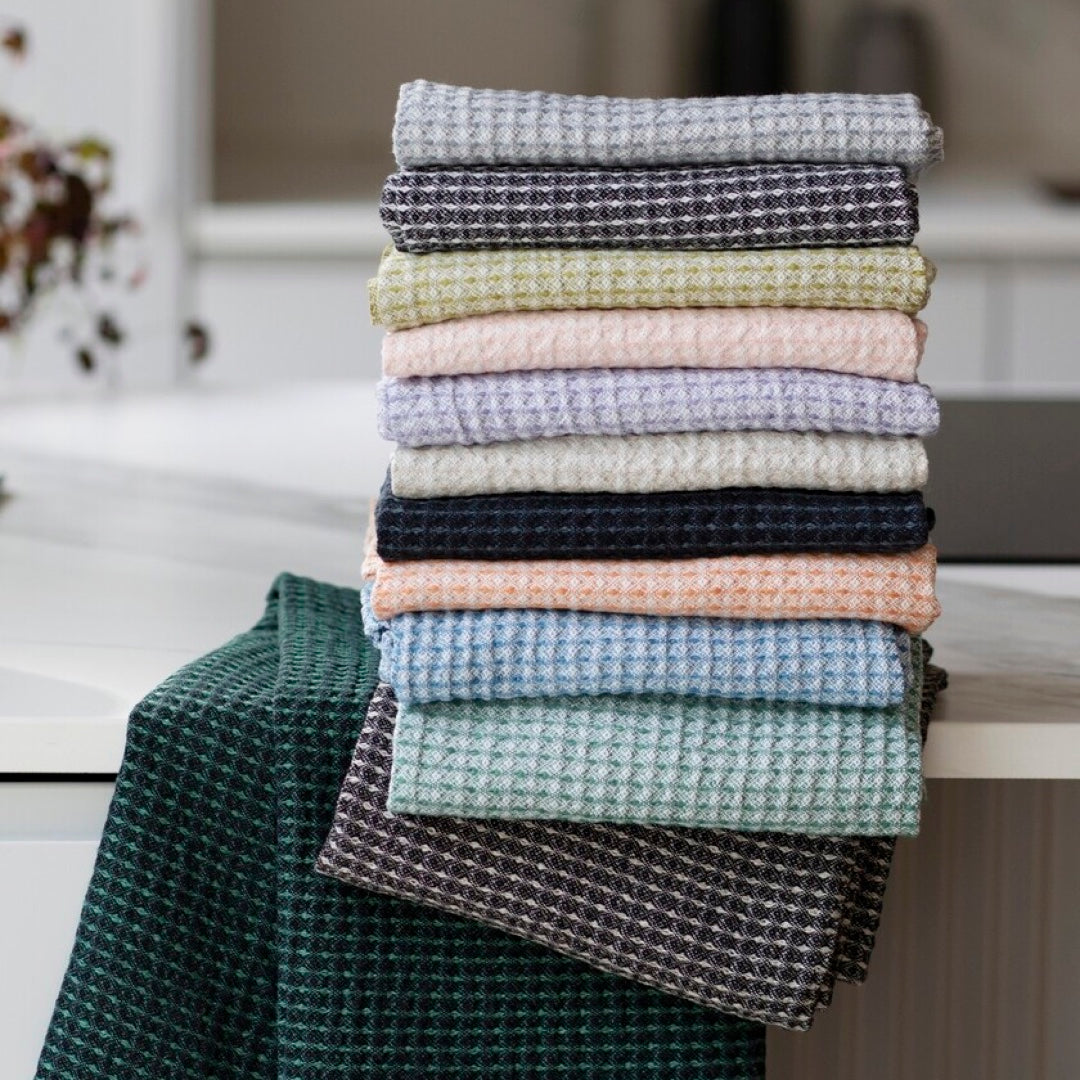Dish towel Maija | white-grey