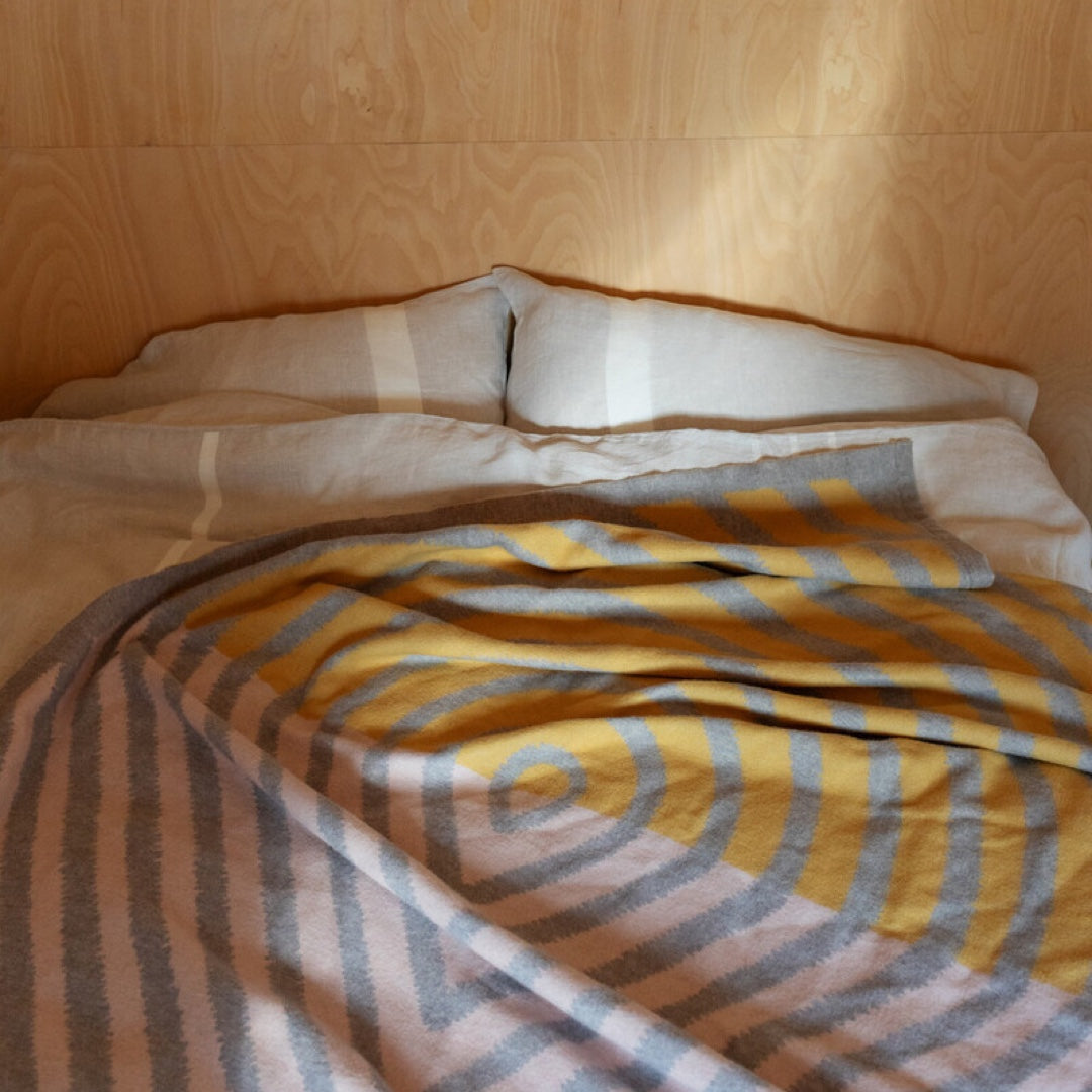 Merino Wool Blanket | rose-grey