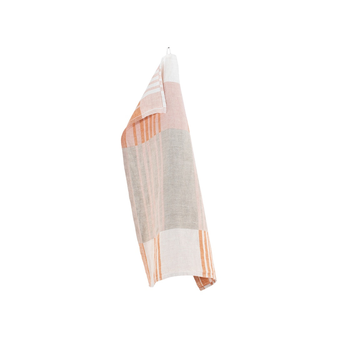 Tea towel Toffee | rust-rose