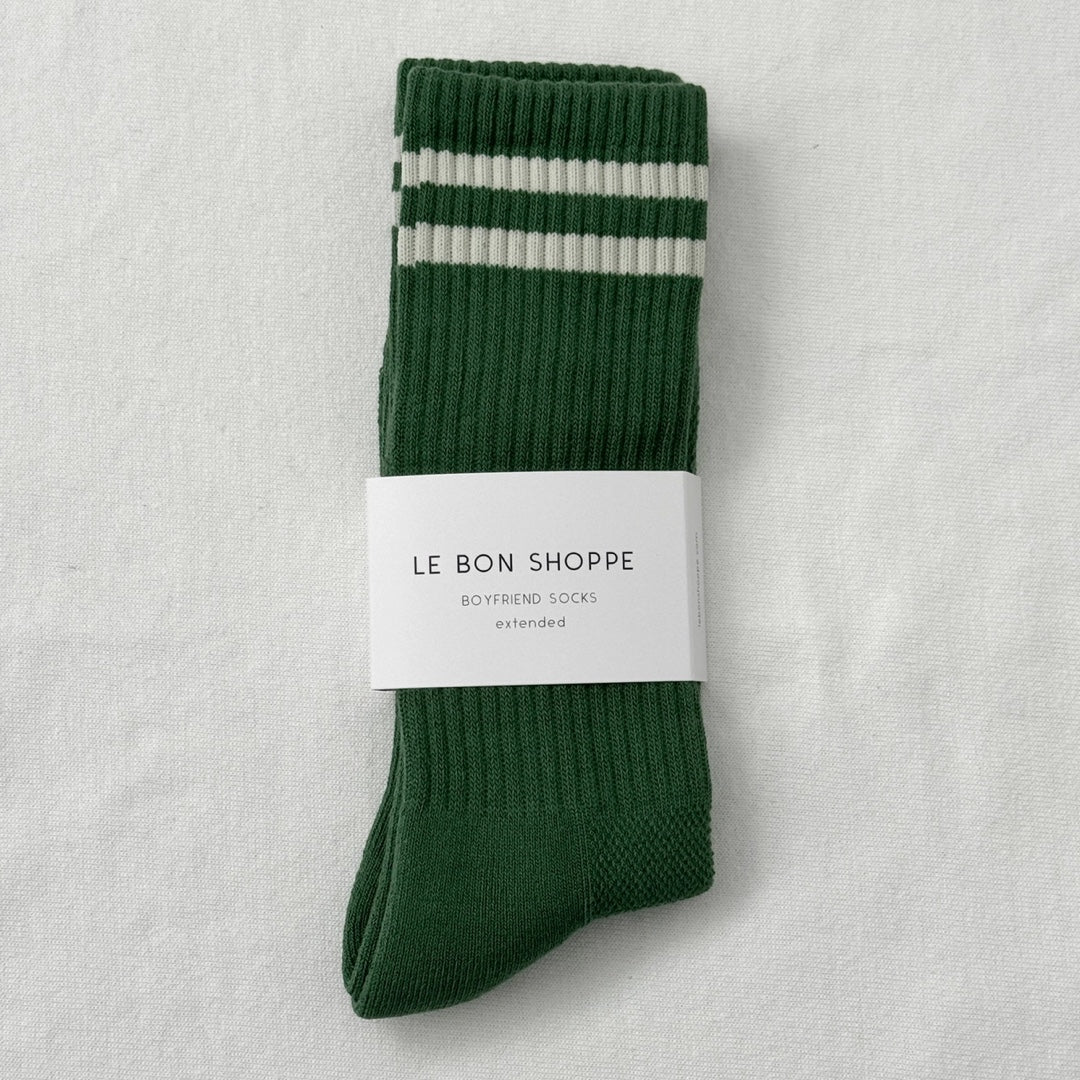 Chaussettes Boyfriend extra longues | mousse
