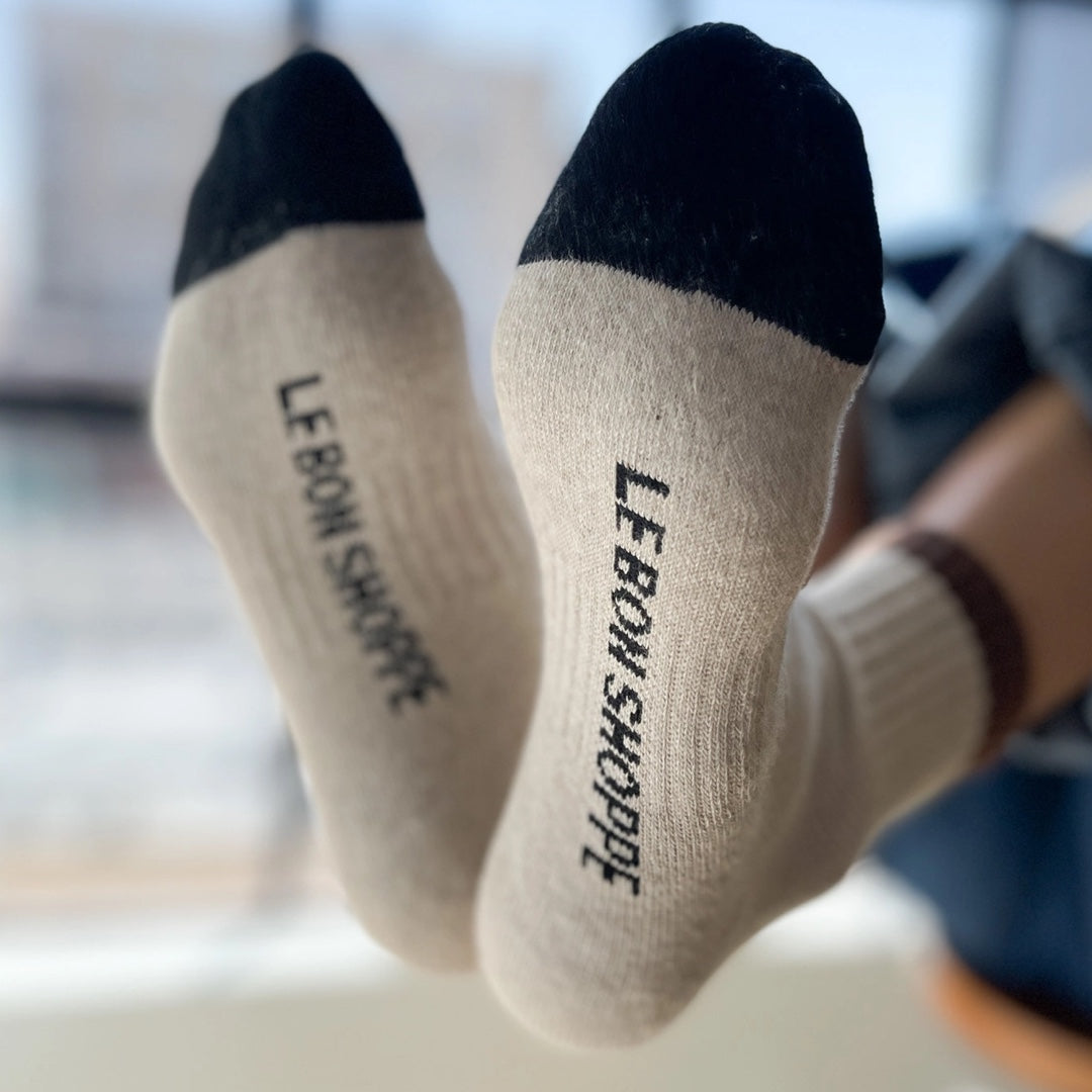 Girlfriend Socks | black coffee