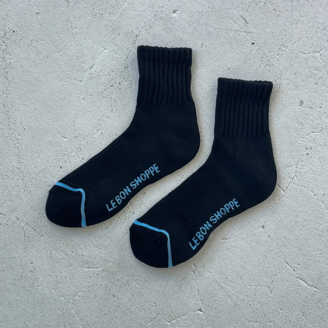 Chaussettes Girlfriend | noir, bleu