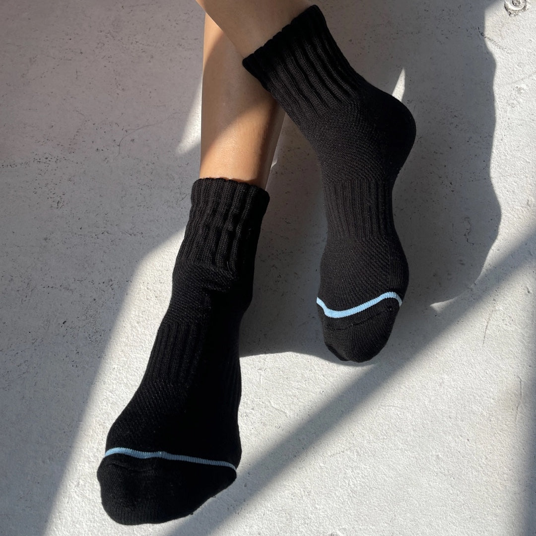 Chaussettes Girlfriend | noir, bleu