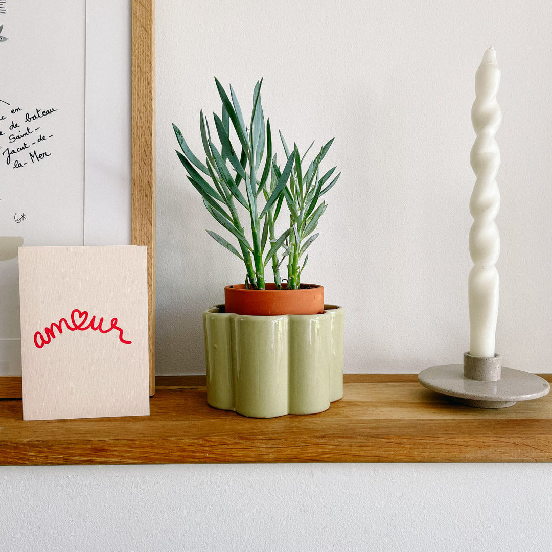Self-watering Pot Paulita S | green