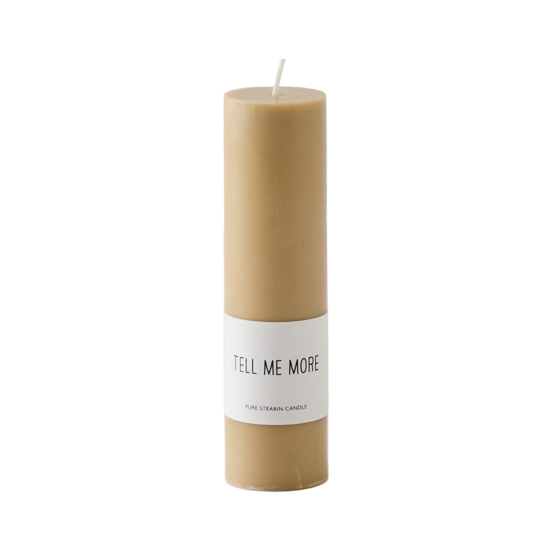 Bougies Luna miel | différentes tailles