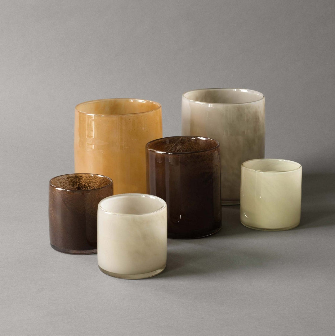 Photophore verre Lyric M | ginger