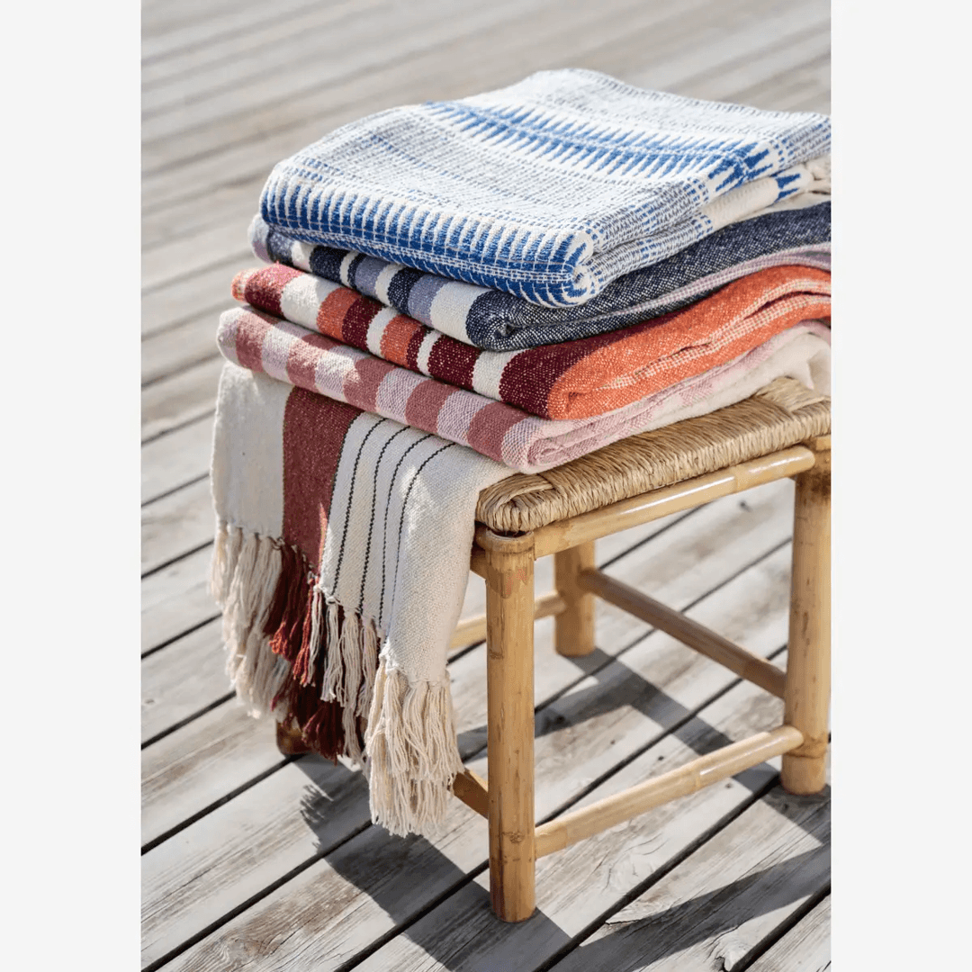 Plaid en coton 125x150cm | recyclé